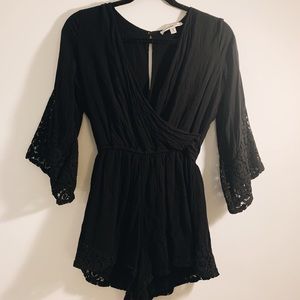 Abercrombie Black Romper